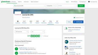 
                            4. Leonardo DRS Employee Benefits and Perks | Glassdoor