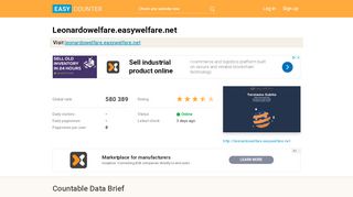 
                            9. Leonardowelfare.easywelfare.net - Easy Counter