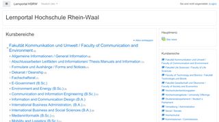 
                            11. Lernportal Hochschule Rhein-Waal