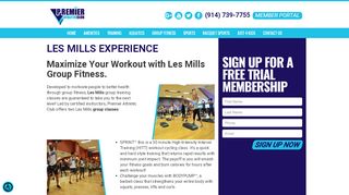 
                            8. Les Mills Group Fitness Classes | Premier Athletic Club Montrose