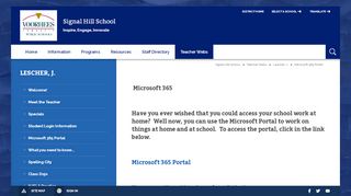 
                            5. Lescher, J. / Microsoft 365 Portal