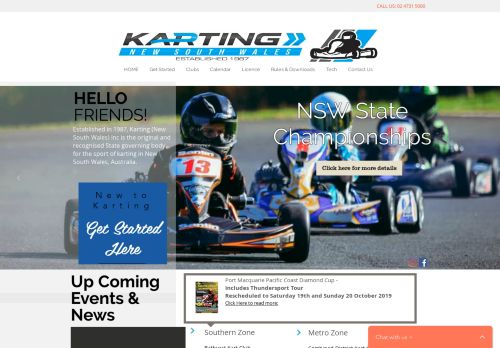 
                            8. #letsrace2019 | Karting NSW