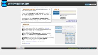 
                            3. LetterMeLater.com - Schedule Email to be Sent …