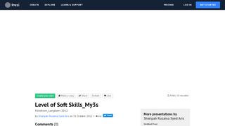 
                            7. Level of Soft Skills_My3s by Sharipah Ruzaina Syed Aris on ...