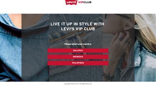 
                            6. Levi's VIP Portal