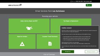 
                            11. Lex Autolease Driver Portal - Welcome