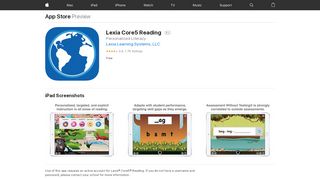 
                            10. ‎Lexia Core5 Reading on the App Store - apps.apple.com