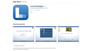 
                            6. ‎Lexia Strategies on the App Store - apps.apple.com