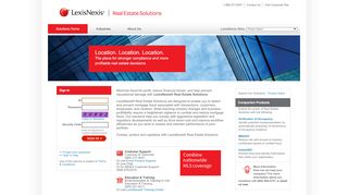 
                            6. LexisNexis® Real Estate Solutions - Sign In