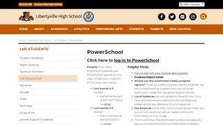 
                            6. LHS PowerSchool | LHS Students