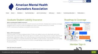 
                            7. Liability Insurance - American Mental Health Counselors Association