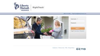 
                            8. Liberty Mutual - RightTrack - Login