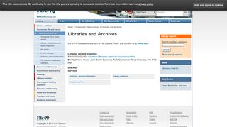 
                            4. Libraries and Archives - Fife Direct