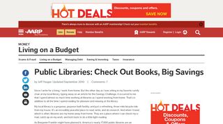 
                            4. Libraries Offers Access to Free Internet, DVDs, CDs, Meeting ... - AARP