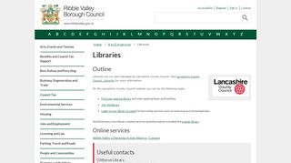
                            4. Libraries | Ribble Valley Borough Council