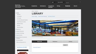 
                            7. Library - Boston Architectural College