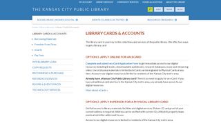 
                            3. Library Cards & Accounts | Kansas City Public Library