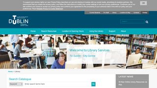 
                            7. Library - Home - Dublin Institute of Technology