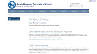 
                            9. Library (Jacob Hespeler Secondary School)