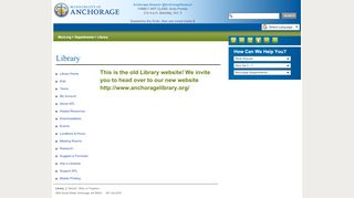 
                            2. Library - Municipality of Anchorage