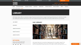 
                            3. Library - SAE DUBAI - SAE Institute