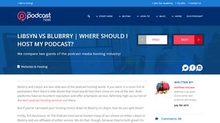 
                            9. Libsyn Vs Blubrry | Where Should I Host My Podcast?