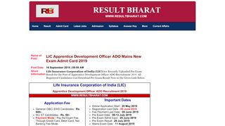 
                            5. LIC ADO Apprentice Development Officer Pre Exam Result ...