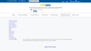 
                            1. LIC agent Login / Portal Login