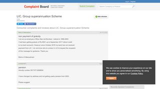 
                            5. LIC, Group superannuation Scheme Complaints