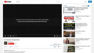 
                            8. LIC NewUser Registration - YouTube