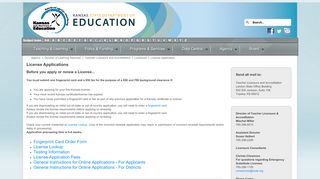 
                            7. License Application - ksde.org