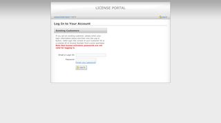 
                            9. License Portal - Log In - secure.softwarekey.com