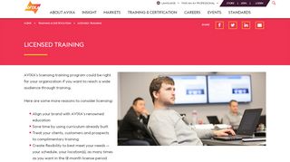 
                            4. Licensed AVIXA Training | AVIXA