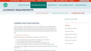 
                            8. Licensed Child Care | Early Learning Division, OR