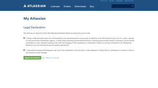 
                            2. Licenses - My Atlassian - Atlassian account