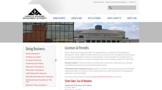
                            6. Licenses & Permits | LEDA | Lafayette Economic Development ...