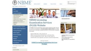 
                            5. Licensing Exams | Students & Residents Services | NBME