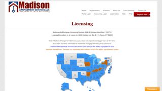 
                            8. Licensing - Specialty Loan Servicing by Madison Management ...