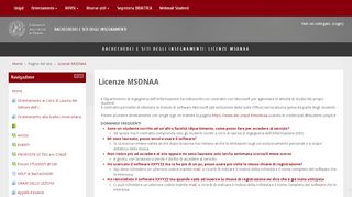 
                            2. Licenze MSDNAA - Bacheche DEI e siti degli insegnamenti - Unipd