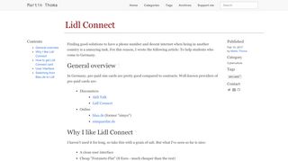
                            7. Lidl Connect · Martin Thoma