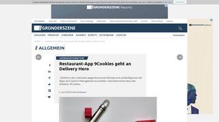 
                            3. Lieferdienstvermittler: Restaurant-App 9Cookies geht an Delivery ...