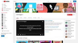 
                            5. Life Noggin - YouTube