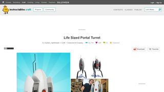 
                            2. Life Sized Portal Turret: 12 Steps (with Pictures) - Instructables