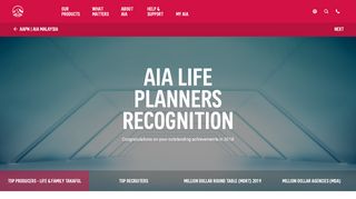 
                            6. Life & Takaful Producers 2018 | AIA Malaysia