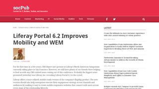 
                            7. Liferay Portal 6.2 Improves Mobility and WEM - socPub