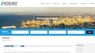 
                            8. LifeWave - Korea Israel Business Network Portal