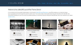 
                            8. LifterLMS LaunchPad LMS Theme Demo