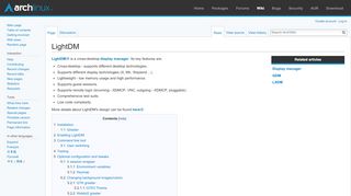 
                            9. LightDM - ArchWiki