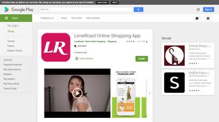 
                            5. LimeRoad Online Shopping App - Apps on Google Play