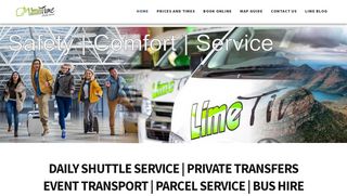 
                            8. Limetimeshuttle - DAILY SHUTTLE SERVICE